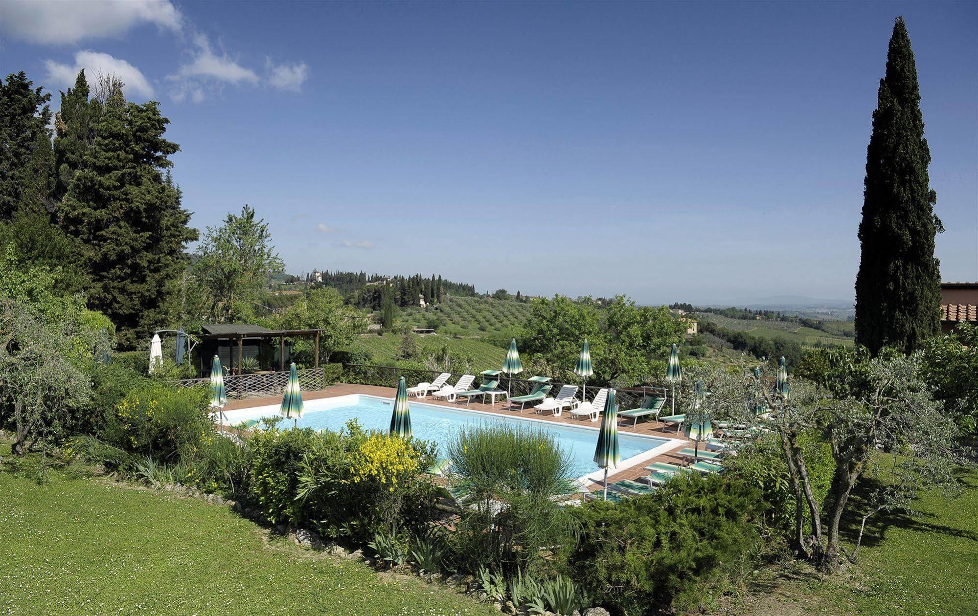 Hotel Villa Belvedere San Gimignano Exterior foto